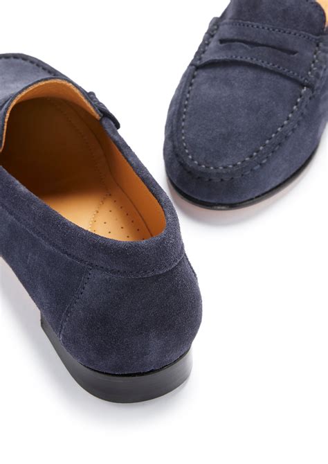 navy blue loafers womens